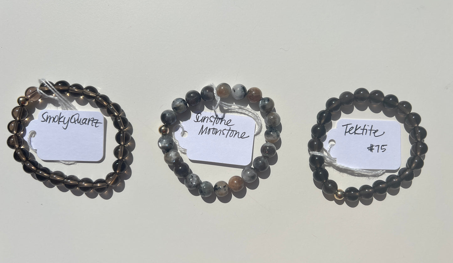 Single Power Stack Bracelets