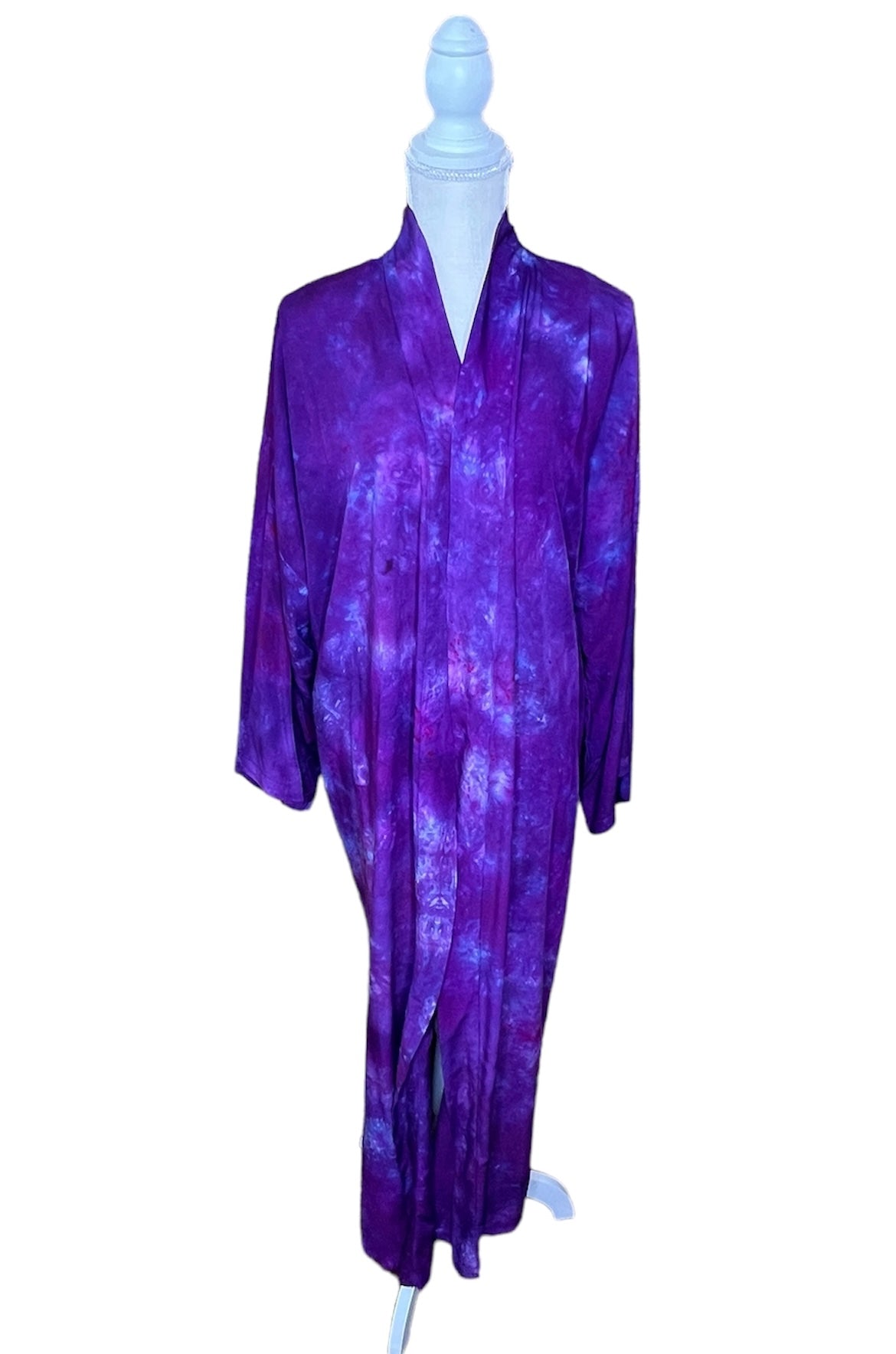 Purple Rapture Full Length Temple Coat
