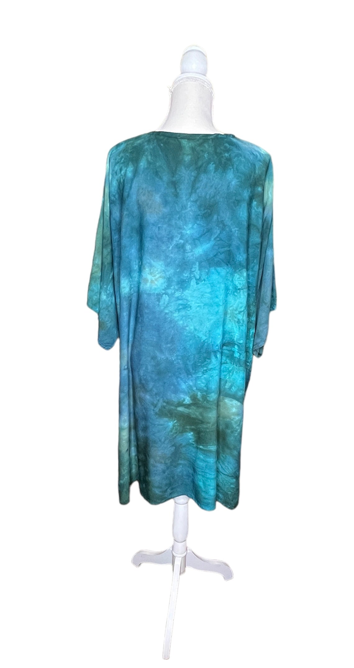 Aqua Teal Butterfly Coat