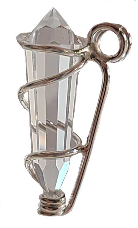 Clear Quartz Mini Kabbalistic Crystal