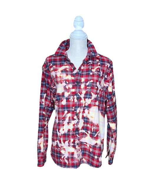 Noble Weave - Red w/Navy L