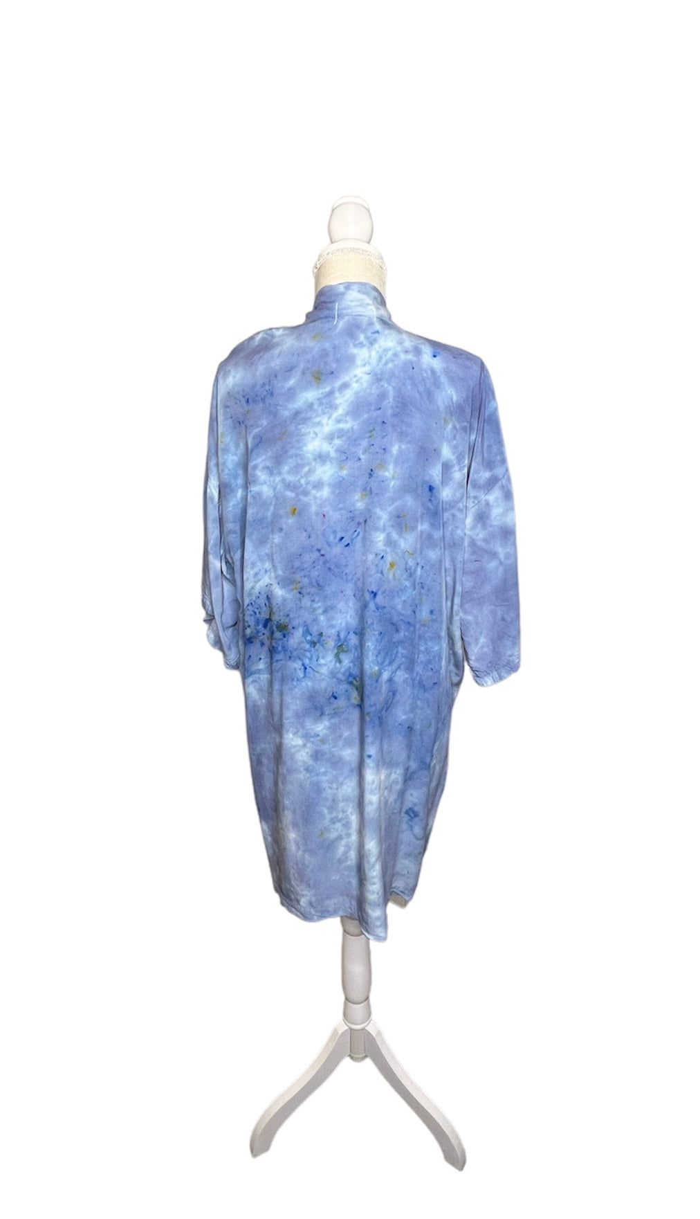 Soft Denim Temple Coat