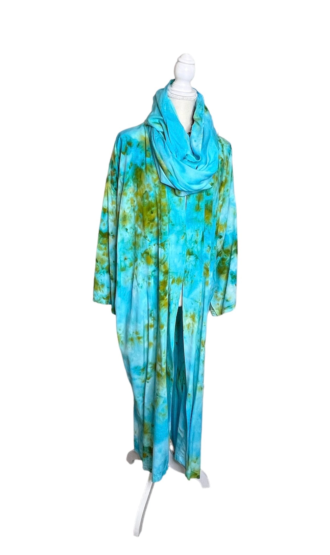 Green Gold Turquoise Temple Coat Set