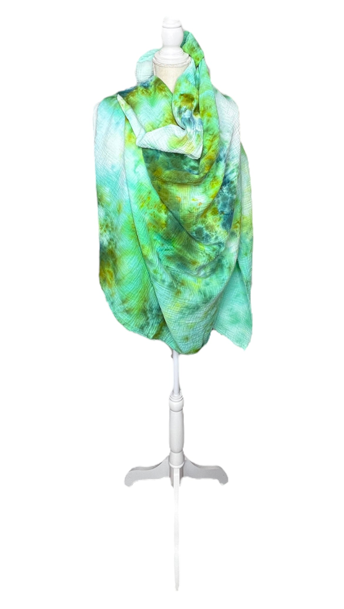 Lime Squeeze Shawl-Meditation Blanket