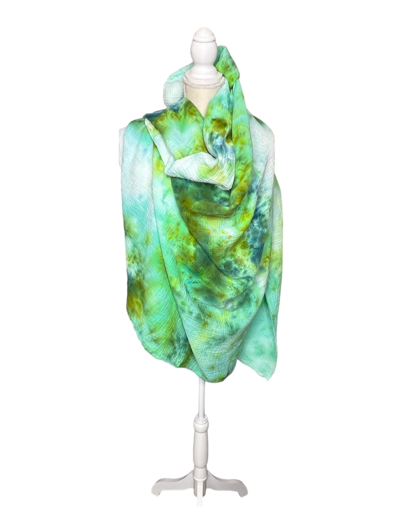 Lime Squeeze Shawl-Meditation Blanket