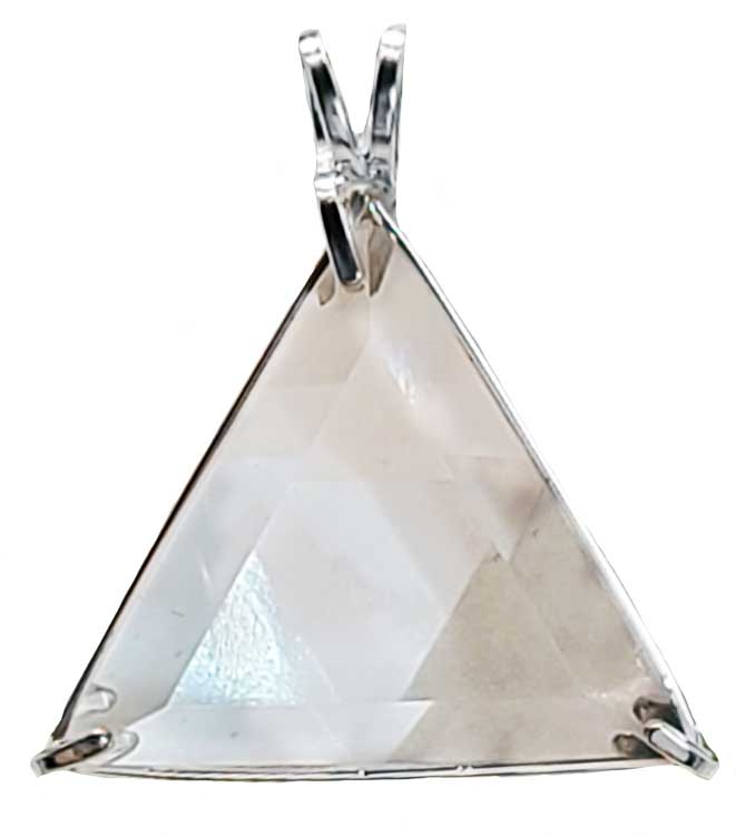 CLEAR QUARTZ STAR OF DAVID™