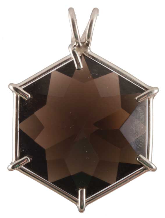 Smoky Quartz Flower of Life