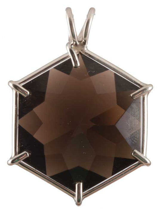 Smoky Quartz Flower of Life