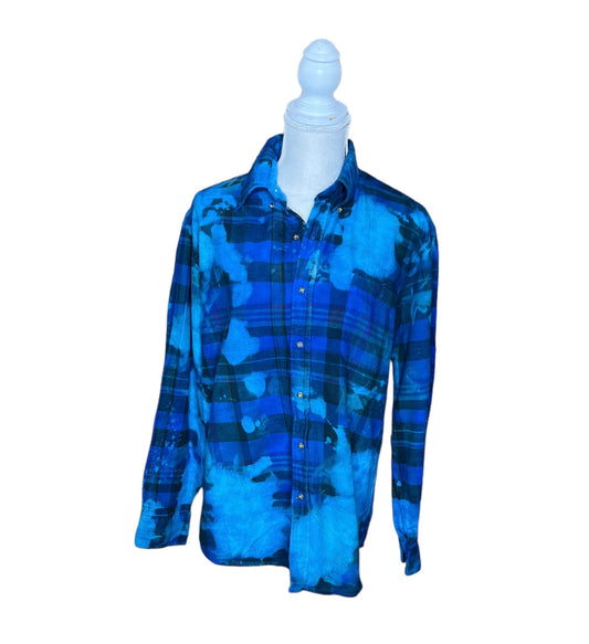 Prestige Plaid - Cobalt L