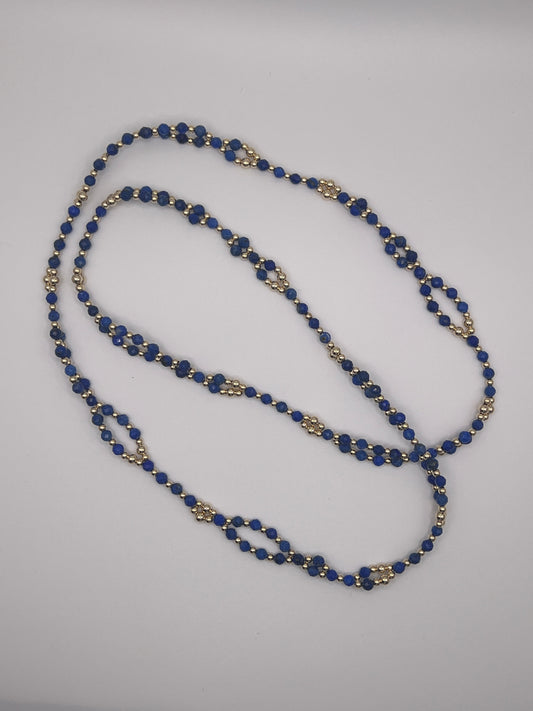 Blue Ether Tantric Necklace